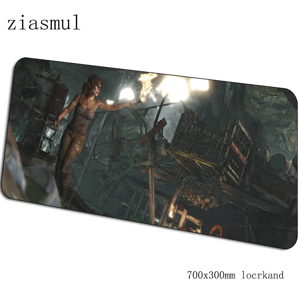 Tomb raider коврики 700x300x3 мм подставка для запястья игровой коврик для мыши Клавиатура коврик для мыши Новое поступление ноутбук аксессуары для геймеров коврик для мыши - Цвет: pattern 2