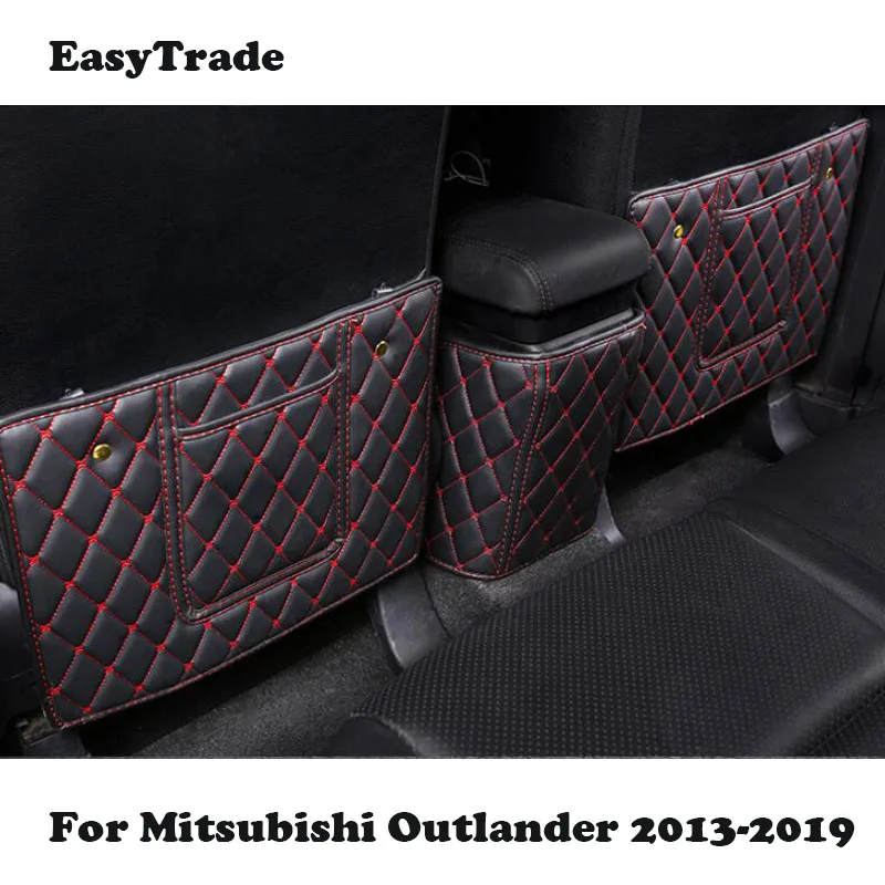 

Car Rear Back Seat Mat Anti kick Pad Anti-rub accessories For Mitsubishi Outlander 2013-2018 2019 Car Accessories