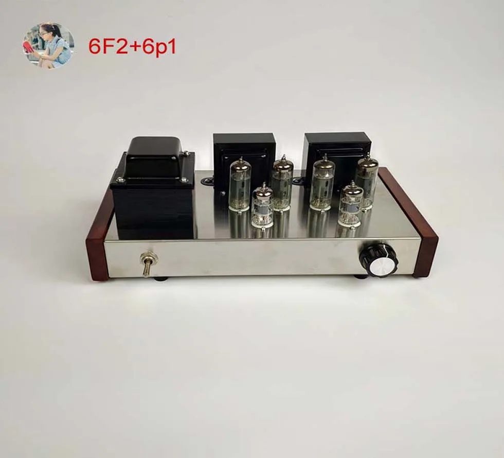 2021 Nobsound бытовые трубчатые усилители DIY Kit 6F2 + 6P 1 корпус из нержавеющей стали