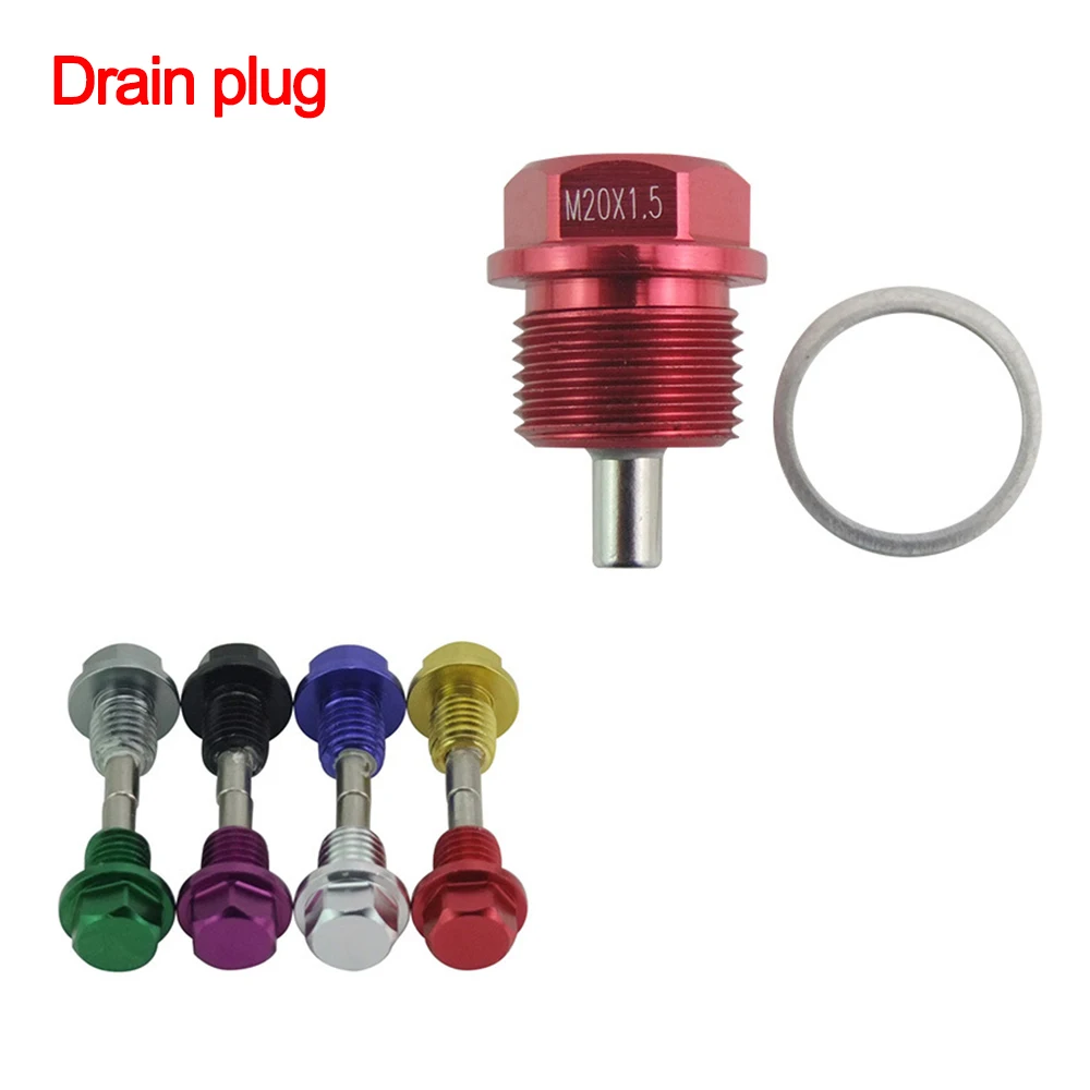 Speedwow Магнитная дренажная масляная пробка сливного отверстия для слива гайка M12 M14