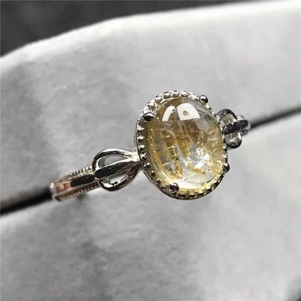 Gold Rutilated Quartz Ring (18)