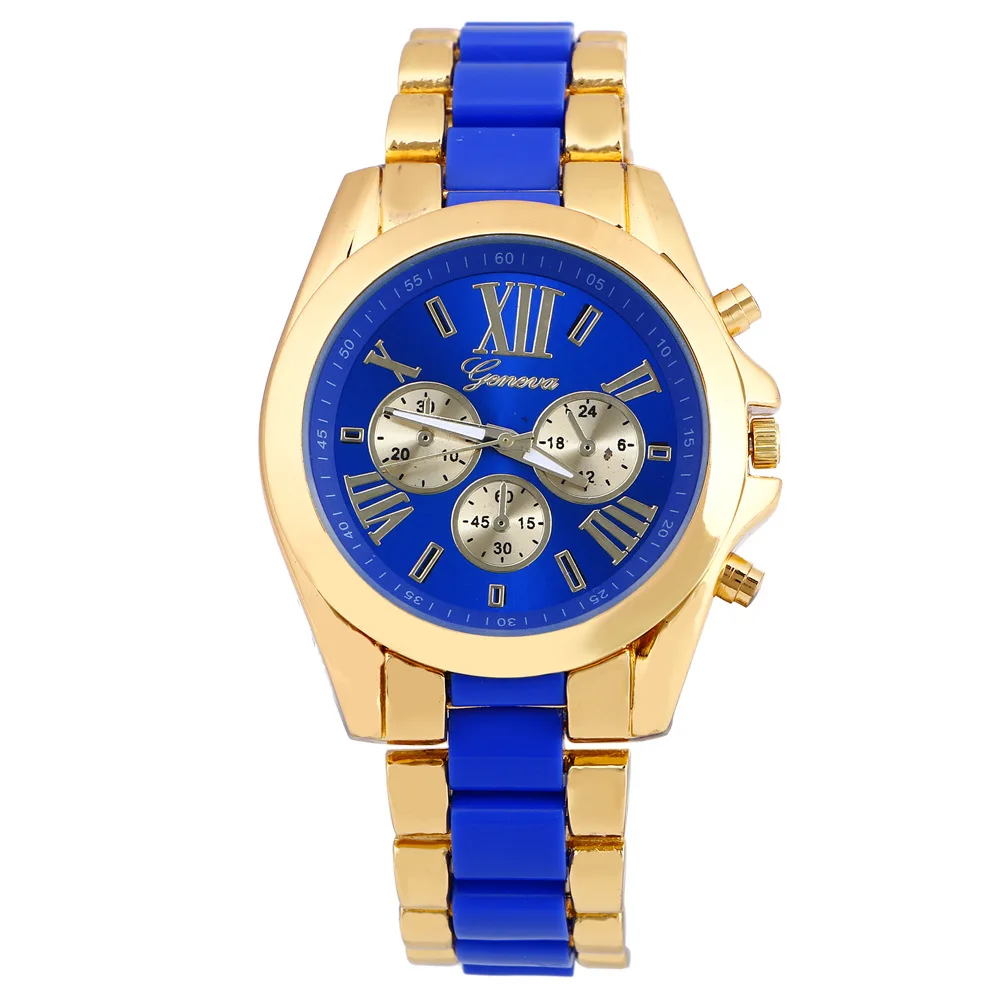 Luxury Brand Watch hodinky Gold Fashion Men Women Full Stainless Steel Quartz Watch Gift Saats Ceasuri Black Relogio Feminino