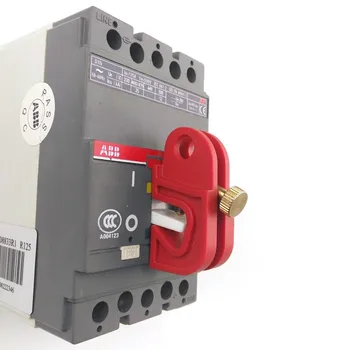 

General Electric Circuit Breaker Lock Flame Retardant Plastic Red Security Air Switch for Leakage Switch Lock Electrical Tools