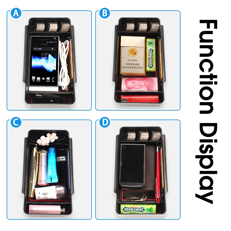 for BMW 5 Series G30 520 530 540 520d 525d 540d G31 M5 M Power 2017 2018 2019 of Armrest Box Storage Car Organizer Accessories