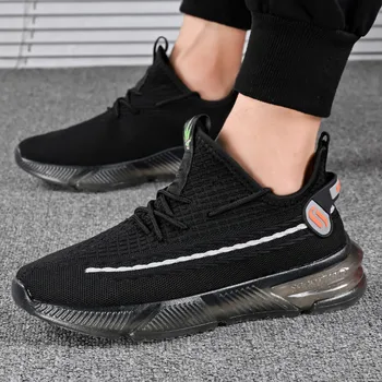 Cena Letnie Trampki Męskie Męskie Obuwie Codzienne Siatkowe Rybia łuska Trampki Modne Buty Stylowe Koronkowe Mieszkania Buty Oddech 2020 New Arrival