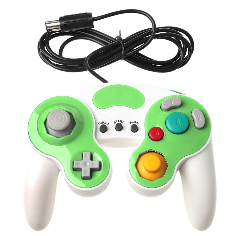 Wired Handheld Joystick Gamepad Controller For Game Cube Wii NGC Console 