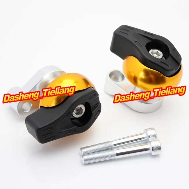 

For Suzuki GSXR 1000 2005 2006 Frame Sliders Crash Pads Protector, Motorcycle Spare Part, Gold Color