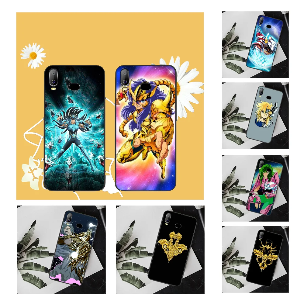 NBDRUICAI мультфильм Saint Seiya черный ТПУ мягкий резиновый чехол для телефона Samsung A10 A20 A30
