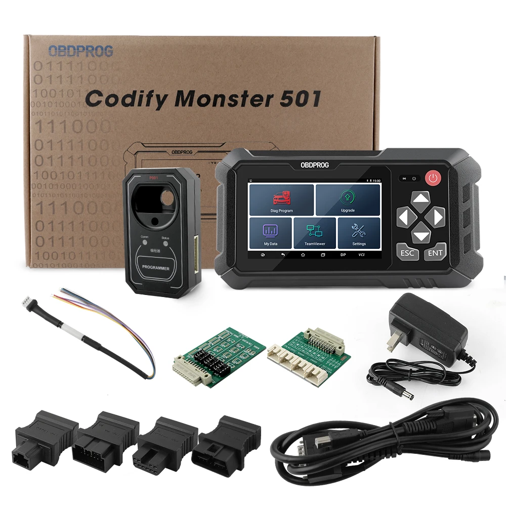 OBDPROG 501 Автомобильный ключ мастер EEPROM контактный Код Immo Дистанционный