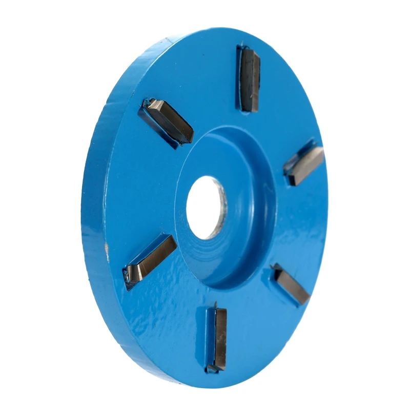 

Six Teeth Power Wood Carving Cutter Disc Milling Attachment 90mm Diameter 16mm Bore Flat for Angle Grinder Attachment