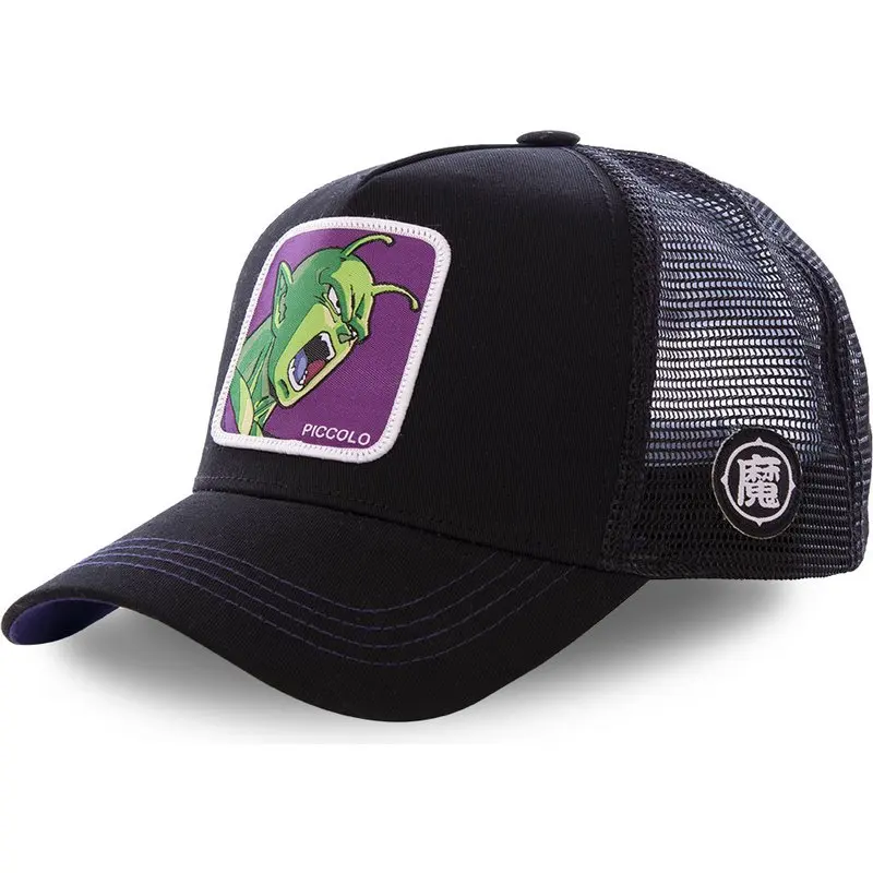 Dragon Ball, новинка, бренд Majin Buu, 14 видов стилей, Snapback, хлопковая бейсболка для мужчин и женщин, хип-хоп, папа, сетчатая шляпа, кепка для водителя грузовика, Прямая поставка - Цвет: PICCOLI PURPLE