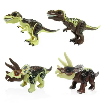 

Best Selling Dinosaurs Building Blocks Dinosaurs Figures Bricks Tyrannosaurus Classic Toys Children's Educational DIY Toys