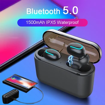 

TWS Waterpr Sports Earhook Mobile Phone Best Headphones For Gaming And Music MP3 Player For The Pool Top Wireless Headset Touch