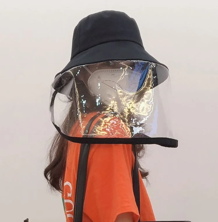 

Protective Bucket Hat Medical Protective Cap Anti-drop Spray Fisherman Cap New Isolation Cap Spot Anti-spatter Hat Anti-virus
