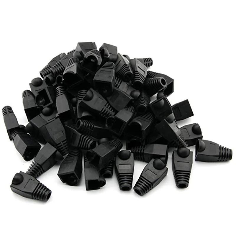 100pcs Colorful RJ45 Connector Caps for Cat6 and Cat5 Ethernet Network Cables Description Image.This Product Can Be Found With The Tag Names Computer Cables Connecting, Computer Peripherals, Ethernet network cable, PC Hardware Cables Adapters