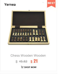 New Wood Chess Chinese Retro Terracotta Warriors Chess Wood Do Old Carving Resin Chessman Oversized Chess Piece Premium Yernea