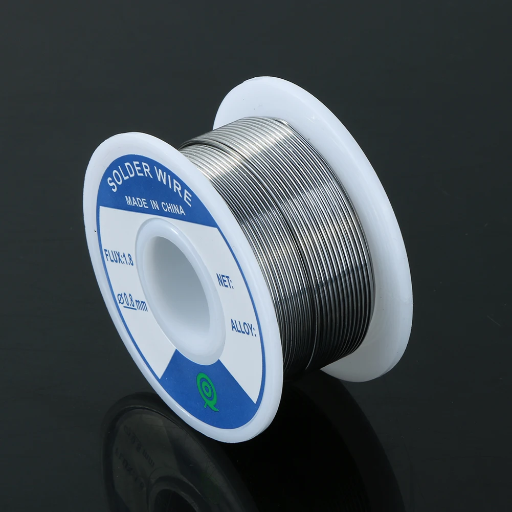Lead-free Silver Solder Wire 3% Silver 0.8mm Speaker Diy Material soldering wire soldering tin wire welding wires Soldering Wire Roll Welding