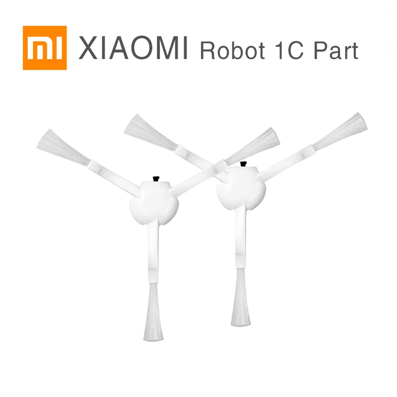 1C Side Brush XIAOMI MIJIA подметальный робот пылесос 1С оригинальная запасная часть Набор бокового ролика HEPA фильтр основная щетка Швабра - Цвет: 1C Side Brush
