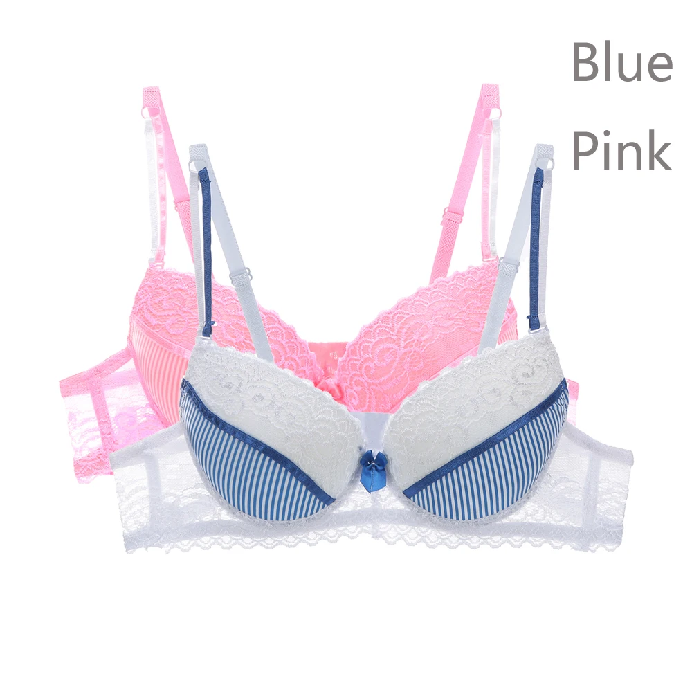 blue pink