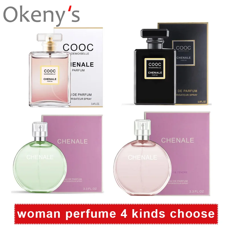 100 мл, парфюм, женский аромат, стойкий для женщин, натуральный женственный стеклянный флакон, распылитель воды