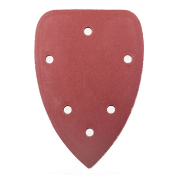

70pcs 5 Holes Hook Loop Sanding Discs Orbital Sander Pad Mat 40-320 Grit Parts