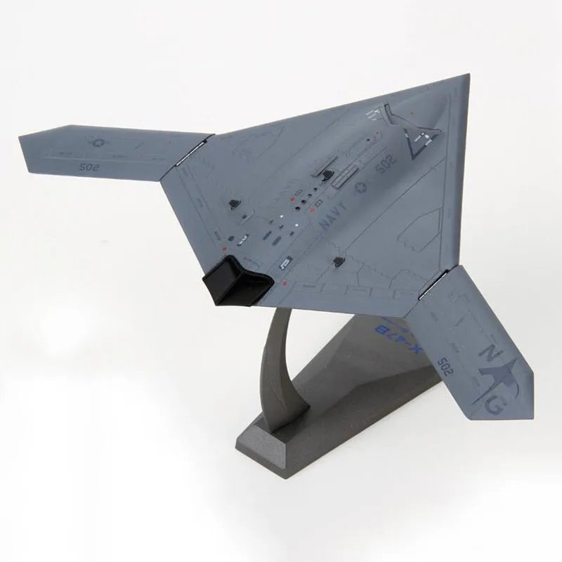16 см 1/72 масштаб Northrop Grumman X-47B Millitary Diecast беспилотный металлический истребитель летательный аппарат БПЛА модель самолета Модель самолета