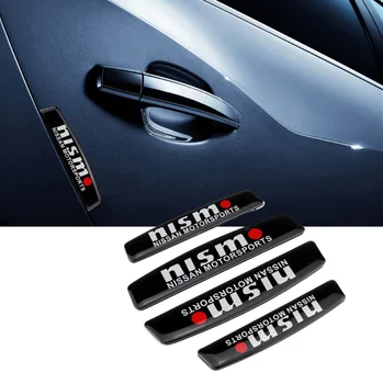 

Car Door Anti-collision Side Protector Sticker Accessories for Nissan Nismo Emblem Juke Tiida Note Almera Xtrail Qashqai Navara