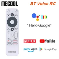 Original Mecool KM2 Stimme Fernbedienung Ersatz für KM2 Google Netflix 4K Zertifiziert Stimme Android TV Box
