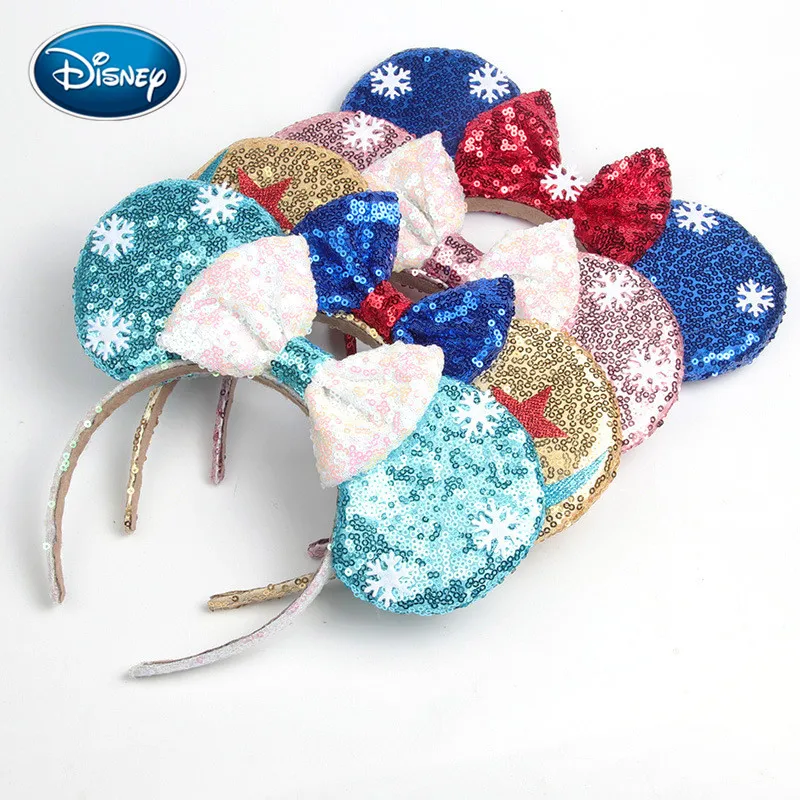 Аксессуары для волос девочек Disney 1 шт. обруч с белоснежной повязкой Микки