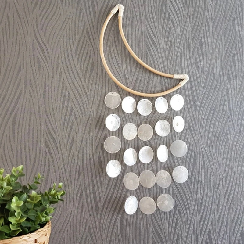 Shell Moon Wind Chime