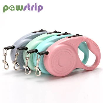 

3M/5M Automatic Retractable Dog Leash Dogs Cats Traction Rope Leashes Automatic Nylon Puppy Leash Pet Walking Running Leads