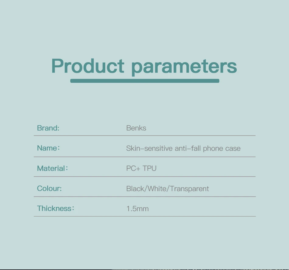 Benks Back Cover For Huawei Mate 30 Pro Case Hard PC Soft TPU 1.5mm Ultra Thin Shockproof Silicone Full Protective Cases Coque (12)