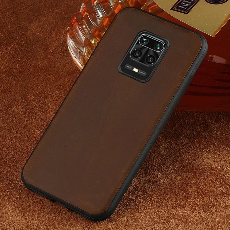 Оригинальный кожаный чехол для Xiaom Redmi 9 Note Pro 9S 8 8T 7 Mi 11 10 9T 10T Poco X3 A3 Lite | Мобильные