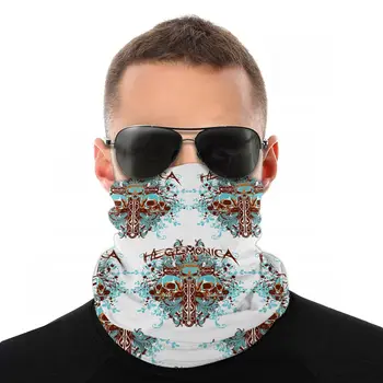 

Hegemonic Skull Ring Neck Scarf Headband Multifunctional Bandana Face Seamless Unisex Men Women Unisex Scarves