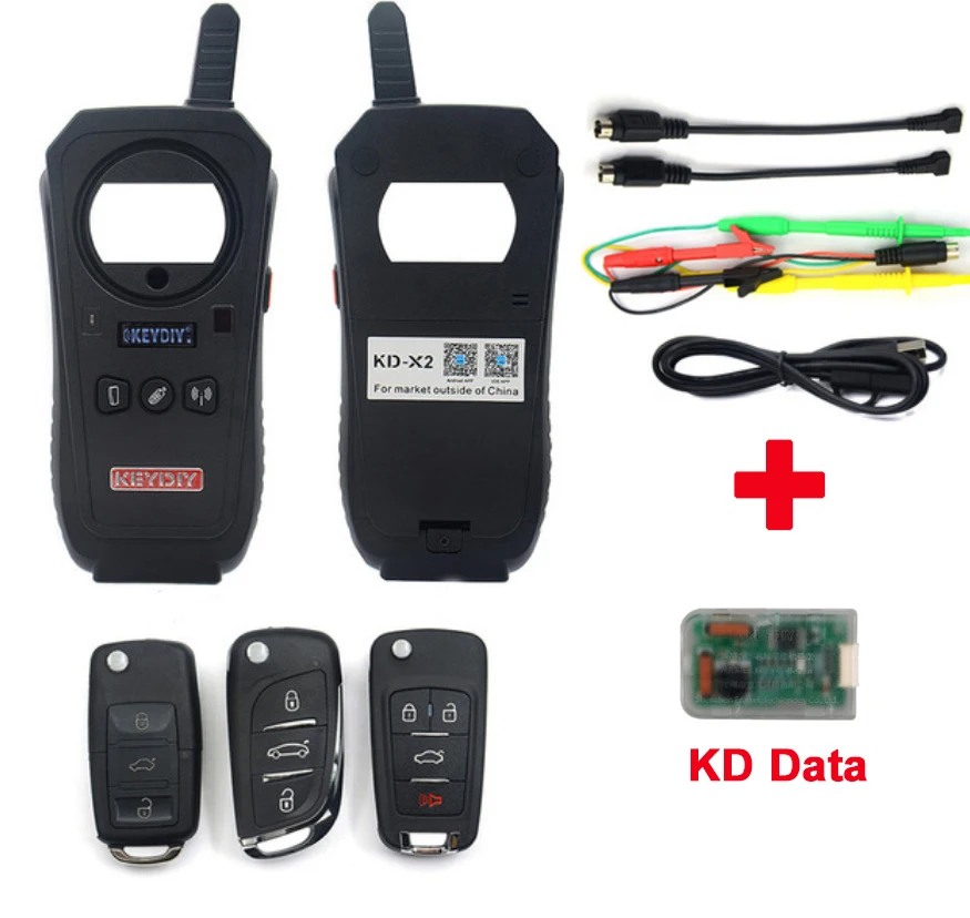 KD-X2 KEYDIY Remote Maker Unlocker  KDX2 Generater Chip Reader/Identify/Frequency 96 bit 48 transponder Generator Cloning car battery reader Diagnostic Tools