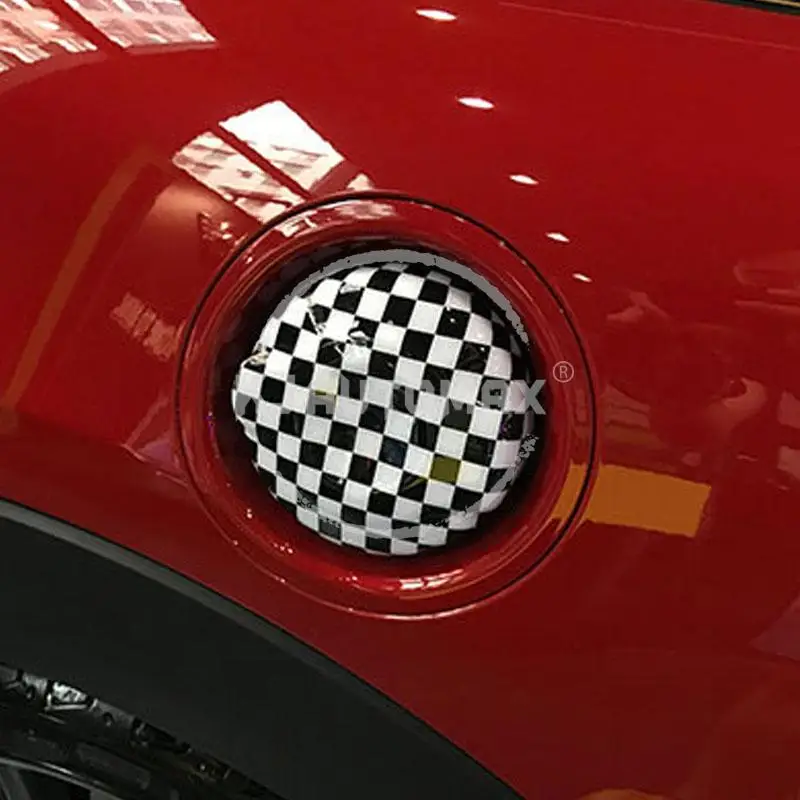 KJAUTOMAX для Mini Cooper F55 F56 Фуле крышка бака ABS красный Юнион Джек серый Джек Checker