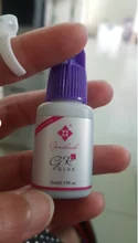 Genielash-pegamento para pestañas, secado rápido, para extensión de pestañas, de 6 a 7w, larga duración, baja irritación, negro, 0,5-1s