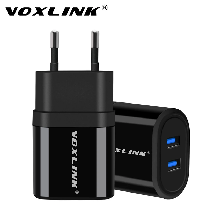 Настенное зарядное устройство VOXLINK 5 в 2 1 А 21 Вт с двумя usb портами для путешествий