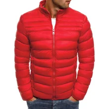  ZOGAA 8Colors Plus Size S-3XL Men's Fashion Autumn and Winter Puffer cotton Coat 
