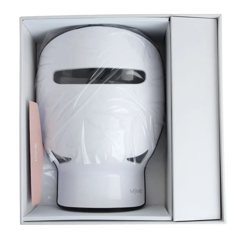 MSME Personal Care 3 Colors LED Light Therapy Face Mask Beauty Instrument Facial SPA Treatment fade spots rejuvenate skin care | Красота и