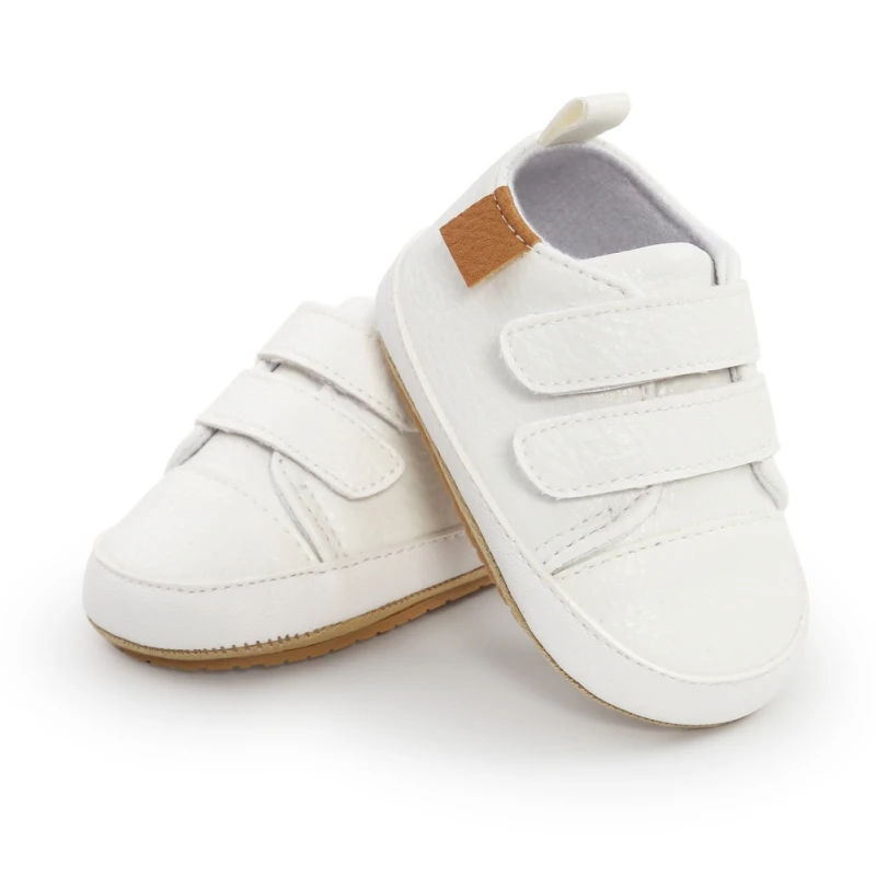 PU Casual Baby Shoes Kids Sneakers Baby Girl Boy Solid Color Kids Shoes