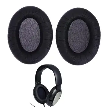 

2 PCS Headphones Cushion PU Leather Replacement Ear Pads Cover Headsets Case For Sennheiser HD201 HD180 HD201S Ear Accessories