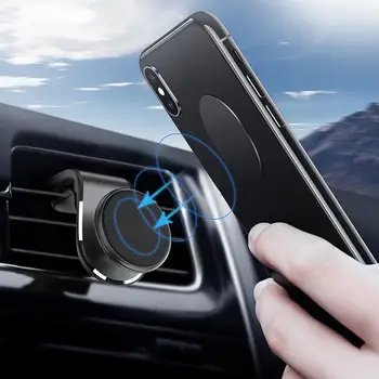 

Vehemo Magnet Rotating Bracket Car Phone Holder Car Aromatherapy Fashion for Mobil Stand iPhone Accessories for Cars