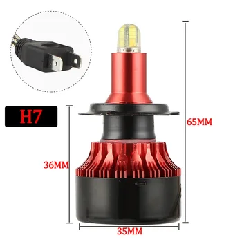 

Replacement LED Headlight Lamps Motorcycles 200W Car 65x35mm DC10V-36V
