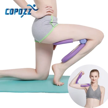

COPOZZ Thigh Exercisers PVC Legs Muscle Arm Chest Waist Thigh Master Home Gym Sports Loss Weight Equipment