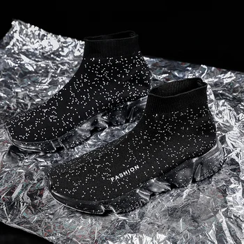 

BALENC Plus 36-45 Large Size Mesh Sports Shoes Women Men Runing Breathable Shoes Solid Color Comfortable Trainers Slip Sneakers