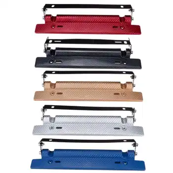 

Adjustable Universal Car Rear Carbon Fiber License Number Plate Holder Bracket Frame