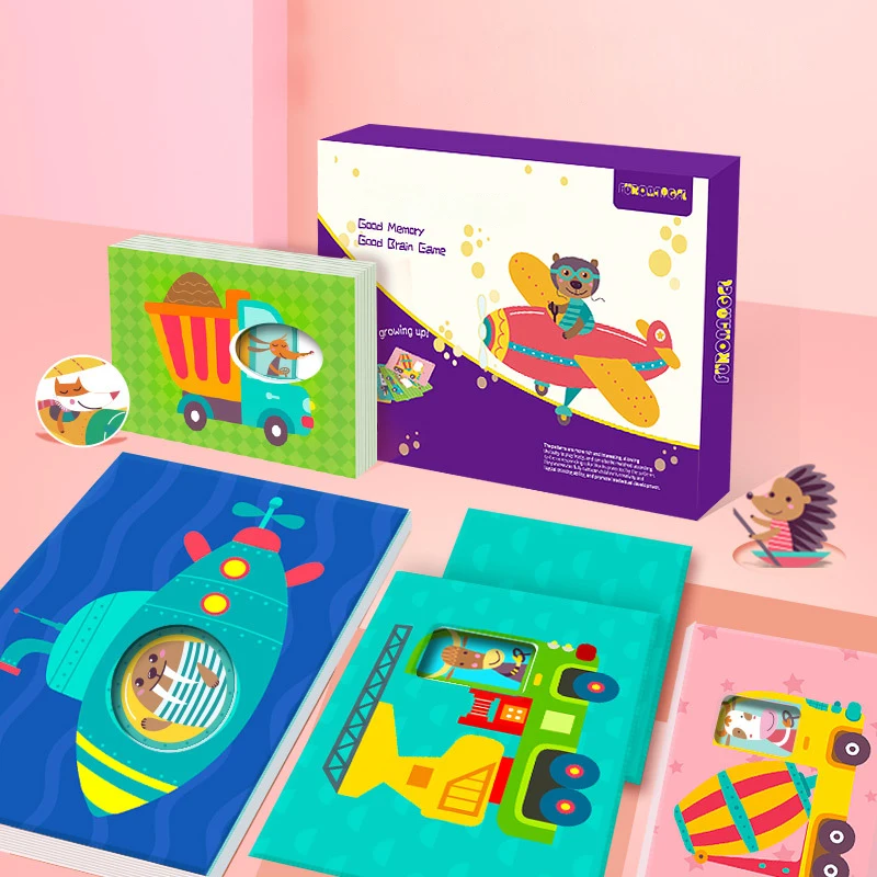 

Black White Cards Children Early Educational Learning Cognitive Cards 0-3 Years Old Baby Visually Inspired Color Card Toys Gifts