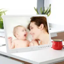 1280x800 цифровая многофункциональная фоторамка MP3/4 музыкальный видеоплеер 15 ''HD экран индукция человеческого тела цифровая фоторамка