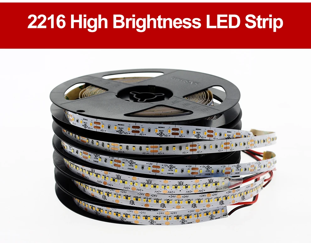 dc12v 2216 leds m 24v 120leds m